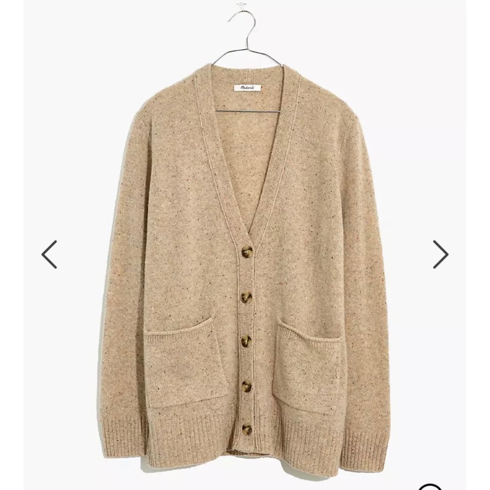 Madewell donegal maysfield cardigan sweater s